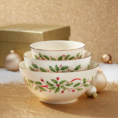 Holiday Nesting Bowls, Set Of 3
