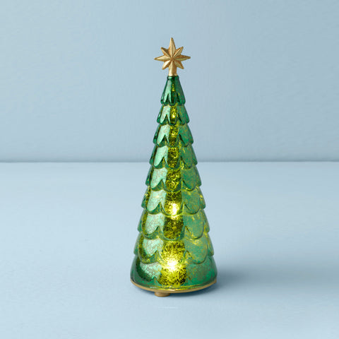 Radiant Light Lit Jewel Tone Tree