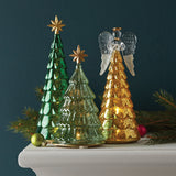 Radiant Light Lit Jewel Tone Tree