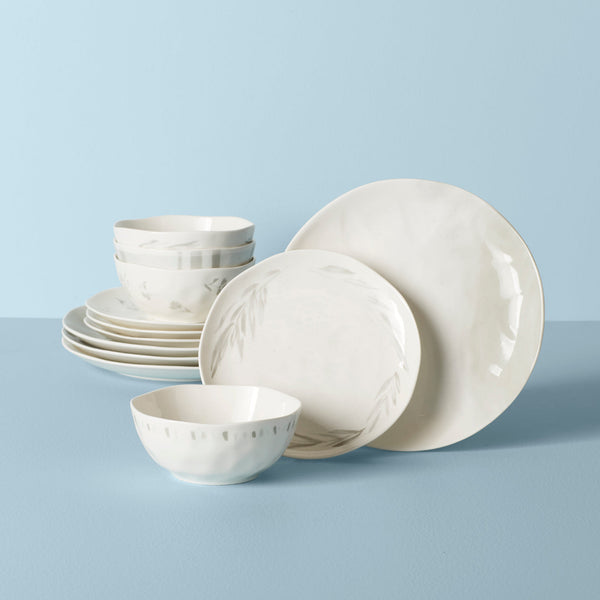 Oyster Bay 12-Piece Dinnerware Set