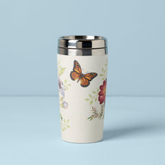 Butterfly Meadow Bamboo Travel Mug