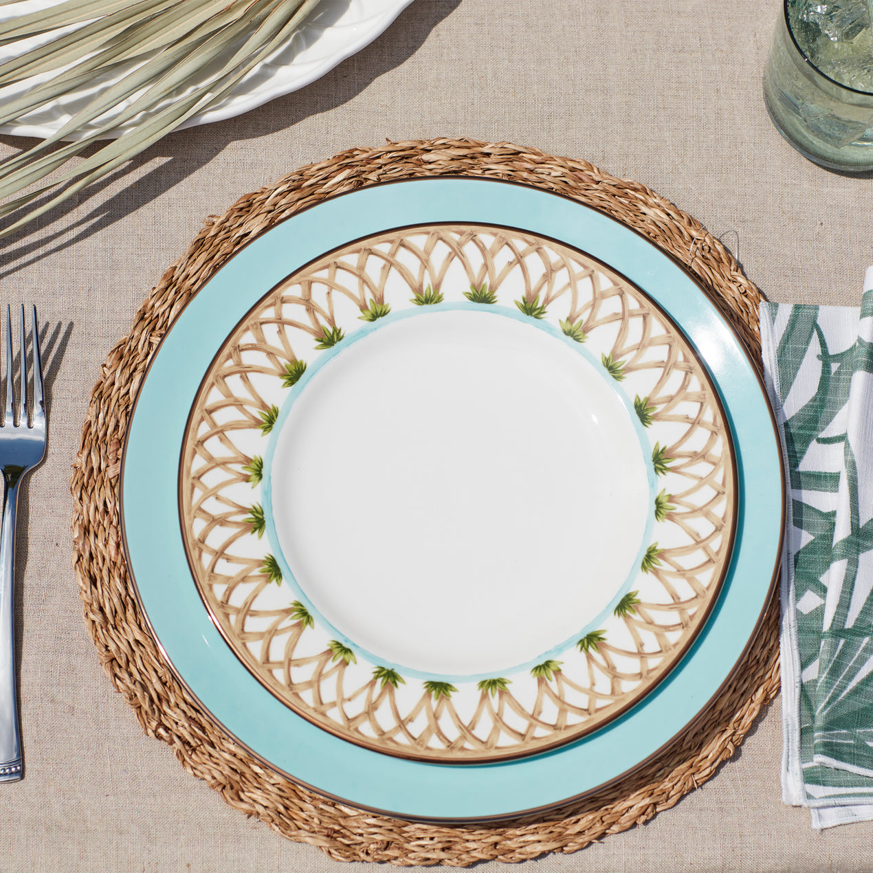 British Colonial Bamboo® Accent Plate