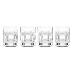 Hudson Double Old Fashioned, Set Of 4