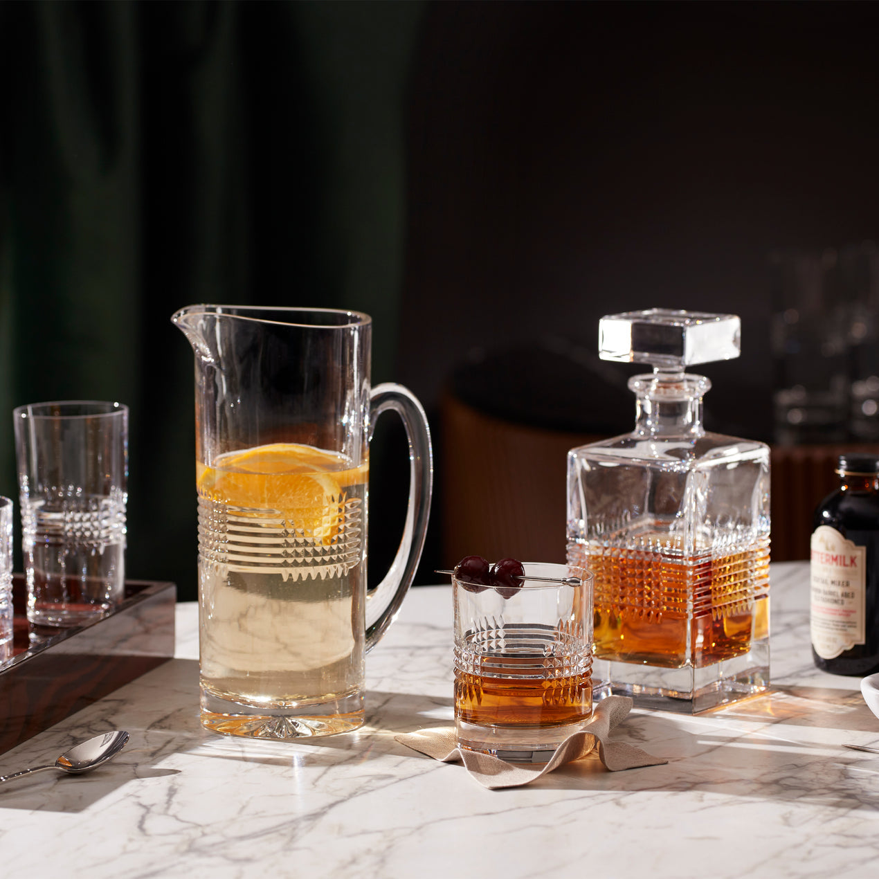 Sloane Double Old Fashioned, Set Of 4