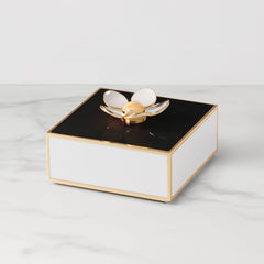 Make It Pop Floral Box, Black And White