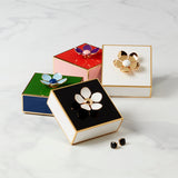 Make It Pop Floral Box, White And Gold