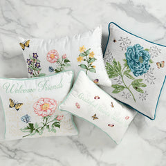Butterfly Meadow Pillow 18X18