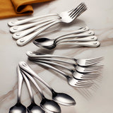 French Perle Dinner Forks, Set Of 4