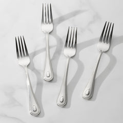 French Perle Salad Forks, Set Of 4