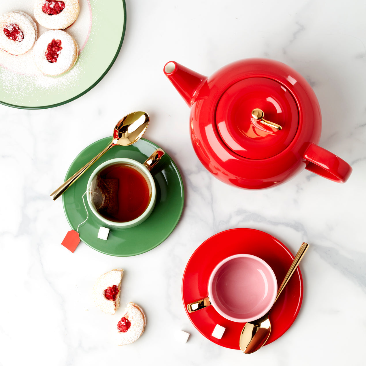 Make It Pop 8-Piece Cup & Saucer Set