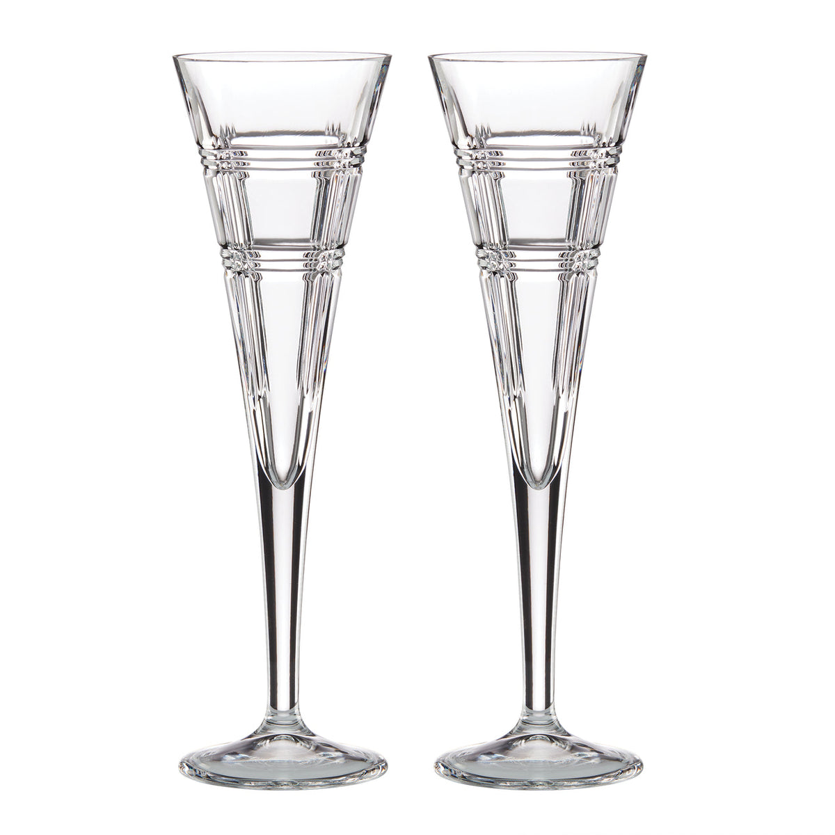 Hudson Toasting Flute Pair