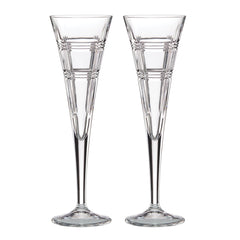 Hudson Toasting Flute Pair