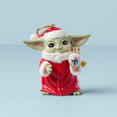 Grogu Santa Ornament