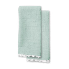 French Perle Ice Blue Napkin, 2 Pack