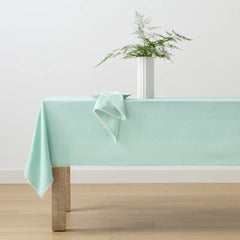 French Perle Ice Blue Tablecloth