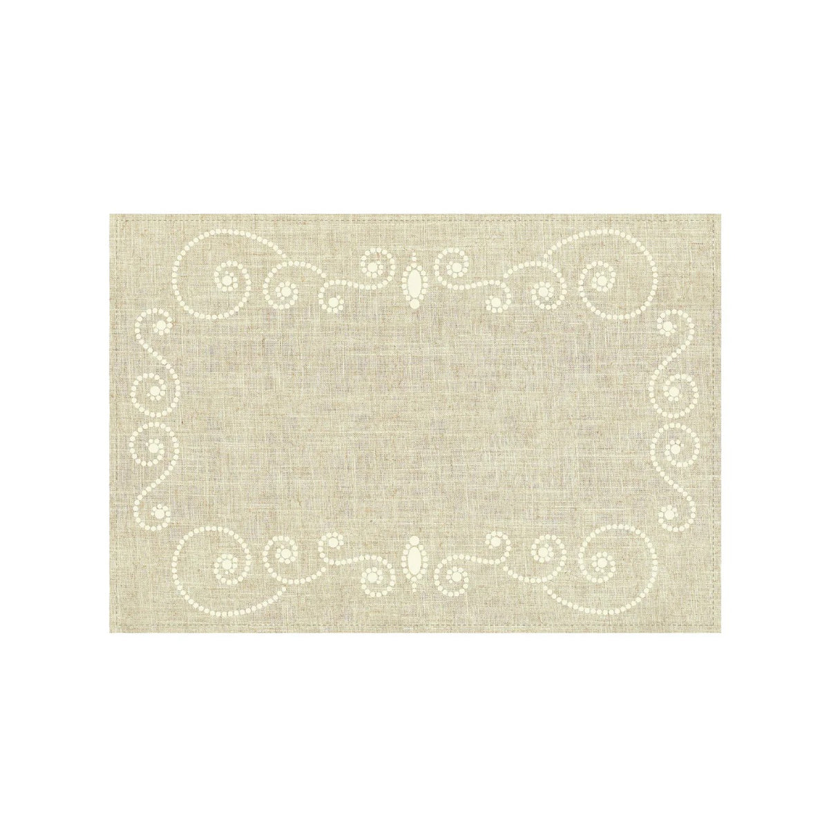 French Perle Linen Placemat