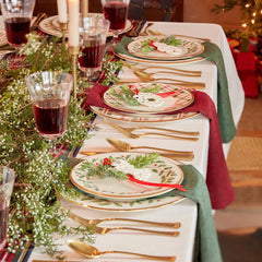 Holiday Plaid Dw 12 Piece Set