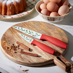Holiday Printed Knives, Set Of 4