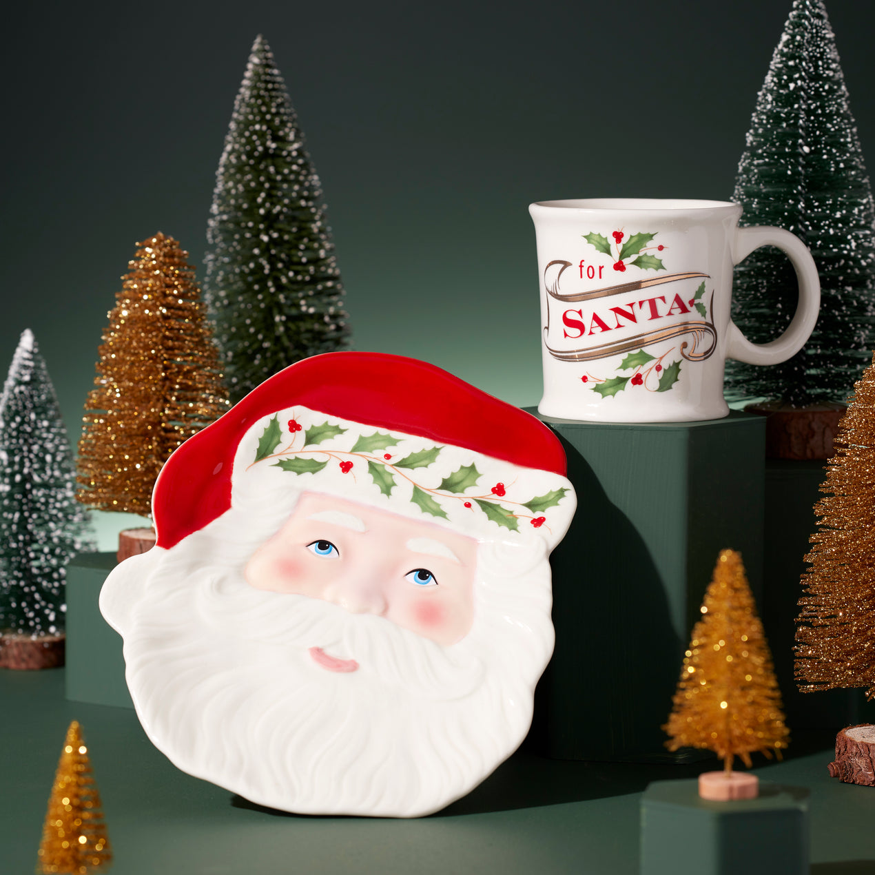 Holiday 2-Piece Cookies For Santa Set