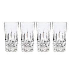 Hamilton 4Pc Hiball Glass Set