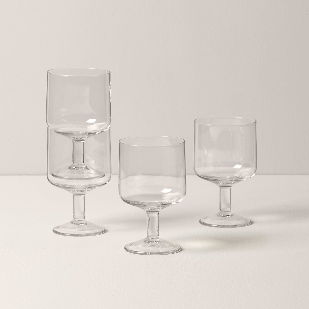 Tuscany Classics Stackable 4-Piece Wine Glass Set