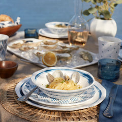Blue Bay Melamine Dinner Plates, Set Of 4