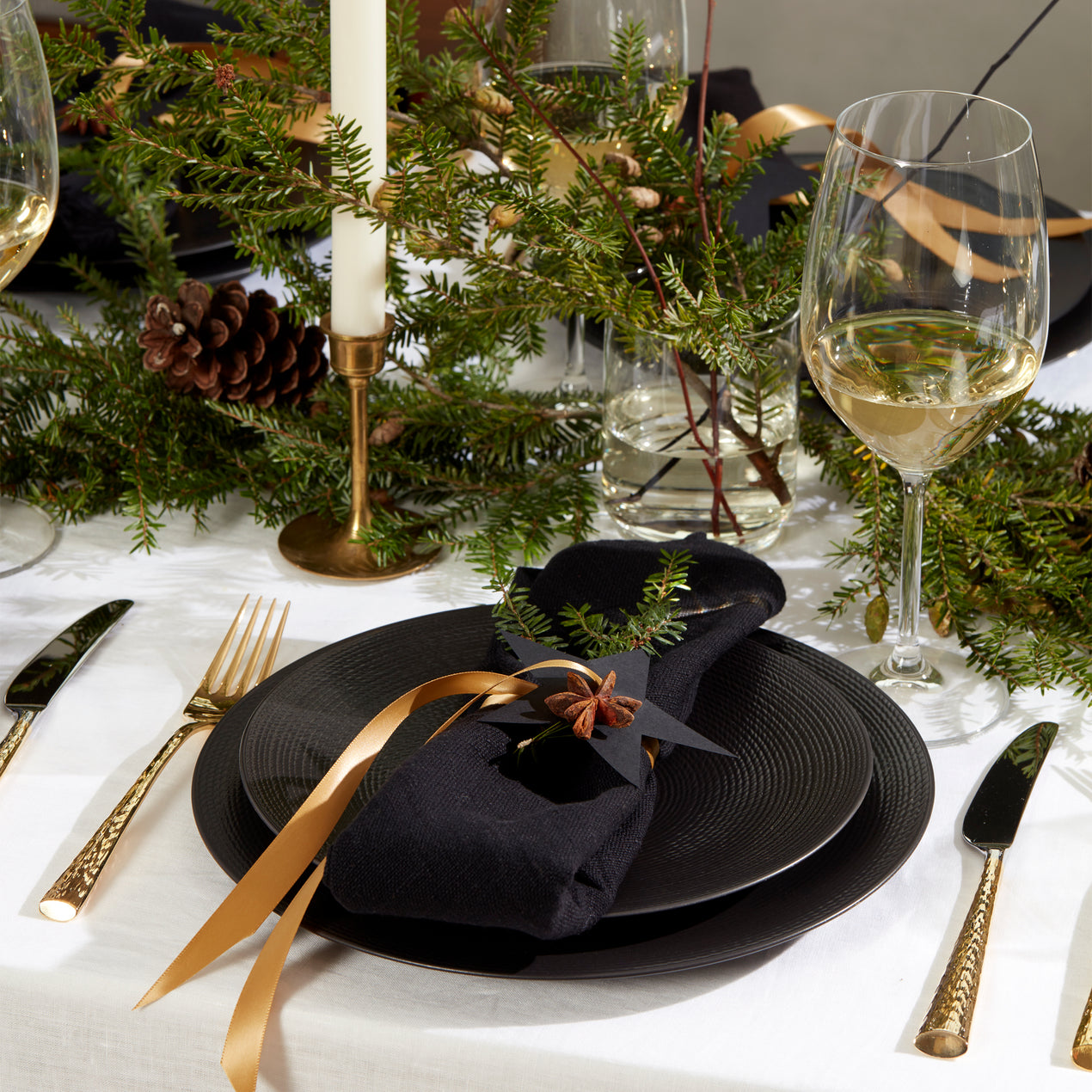 Imperial Caviar Gold 5-Piece Place Setting