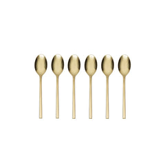 Allay Champagne Teaspoons, Set of 6