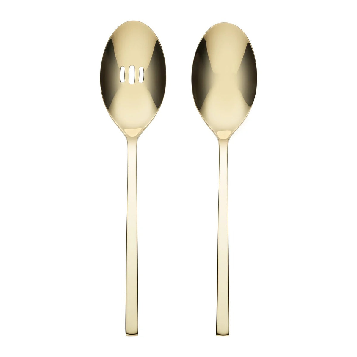 Allay Champagne 2-Piece Serving Spoons