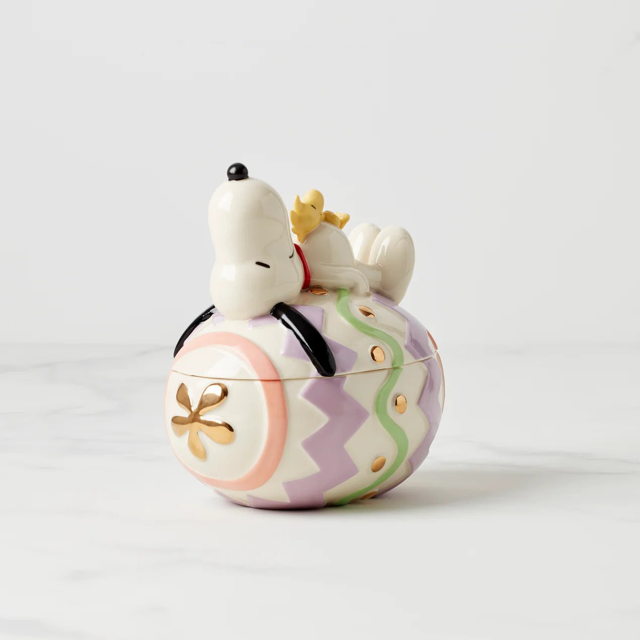 Peanuts Easter Snoopy Covered Candy Dish