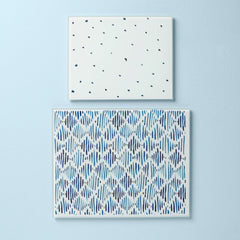 Blue Bay 2-Piece Glass Cutting Board Set