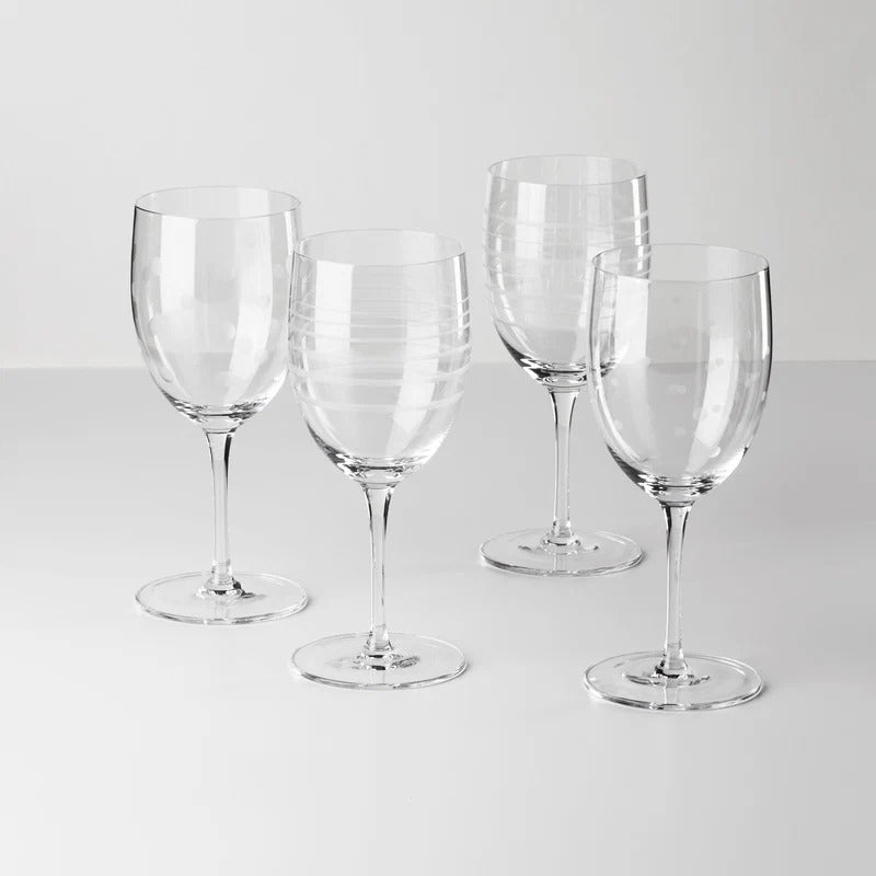 Mingle Stemless Wine Glasses, Set of 4