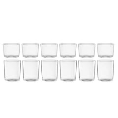 Stackables Clear Short & Tall Glasses 12-Piece Set