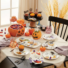 The Great Pumpkin Accent Plates, Set Of 4, Assorted