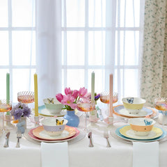 Butterfly Meadow II Mirror 65-Piece Flatware Set