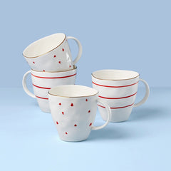 Garnet Bay Mugs, Set Of 4