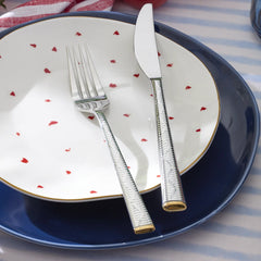 Garnet Bay Dessert Plates, Set Of 4