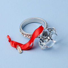 2025 Engagement Ring Mtl Ornament
