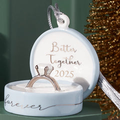 2025 "Together Forever" Ring Box Ornament