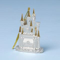 2025 Cinderella Castle Silverplate Ornament