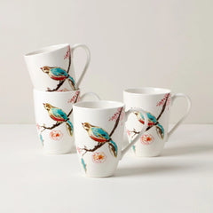 Chirp Mugs, Set Of 4