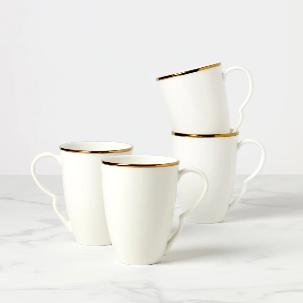 Contempo Luxe Mugs, Set Of 4