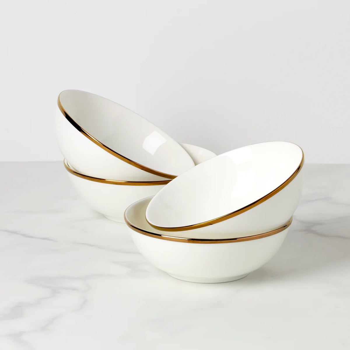 Contempo Luxe Place Setting Bowls, Set Of 4