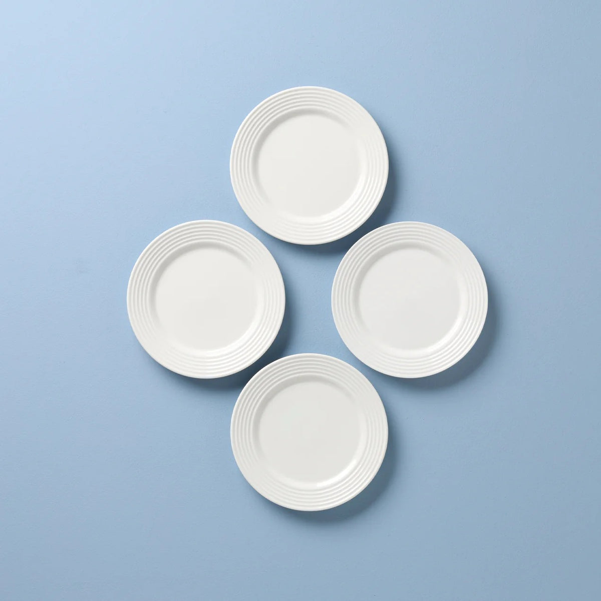 Tin Can Alley Dessert Plates, Set Of 4