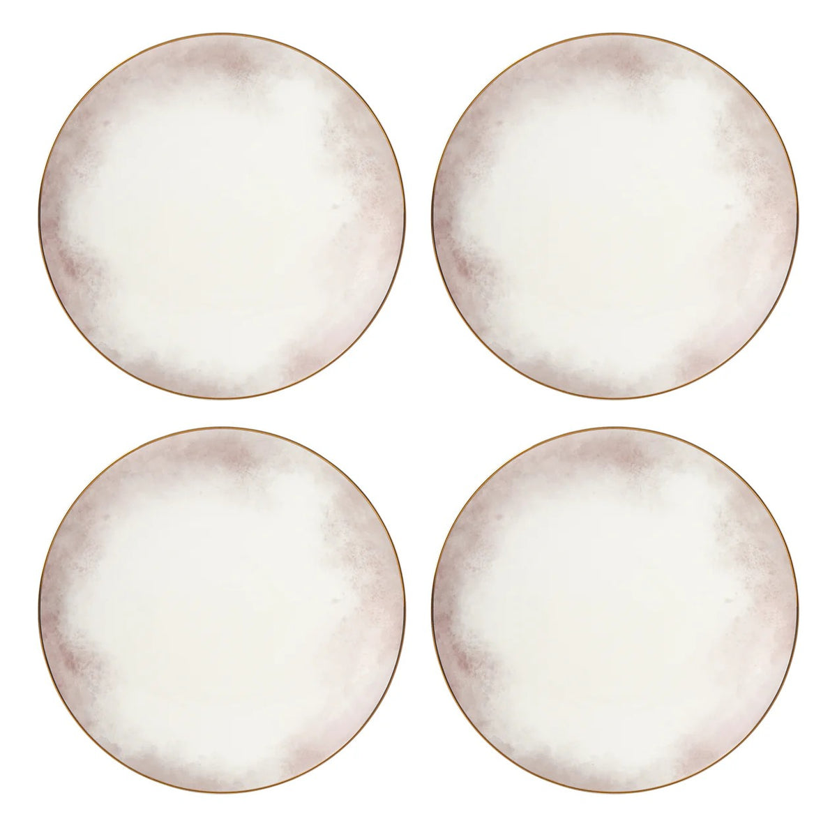 Trianna Coupe Dinner Plates, Set Of 4