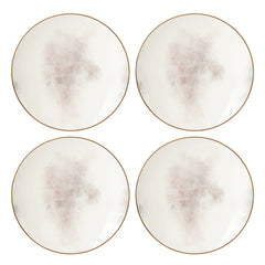 Trianna Coupe Salad Plates, Set Of 4