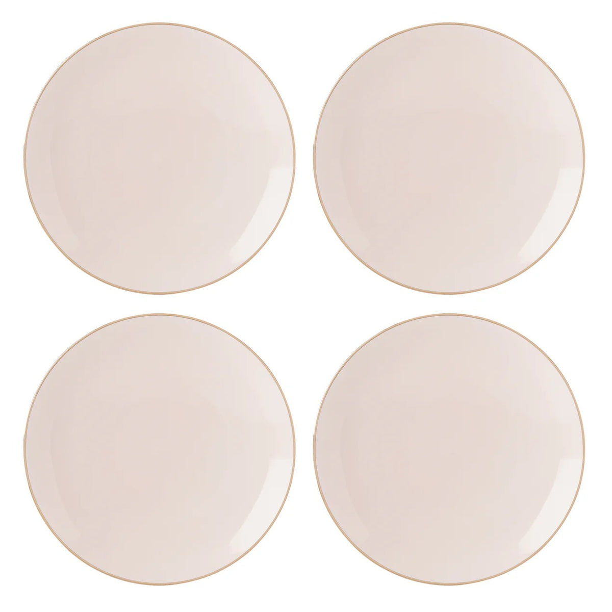 Trianna Coupe Dinner Plates, Set Of 4