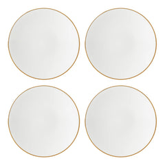 Trianna Coupe Salad Plates, Set Of 4