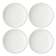 Trianna Coupe Dinner Plates, Set Of 4