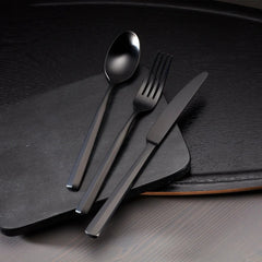 Ryder Black 20-Piece Flatware Set